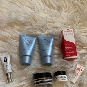 Skincare and body samples